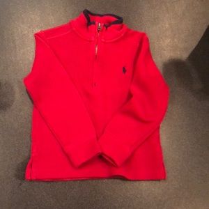 Toddler boys polo sweater